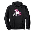 Unicorn Soccer Referee Kreisliga Hoodie - Custom Art Print for Adults