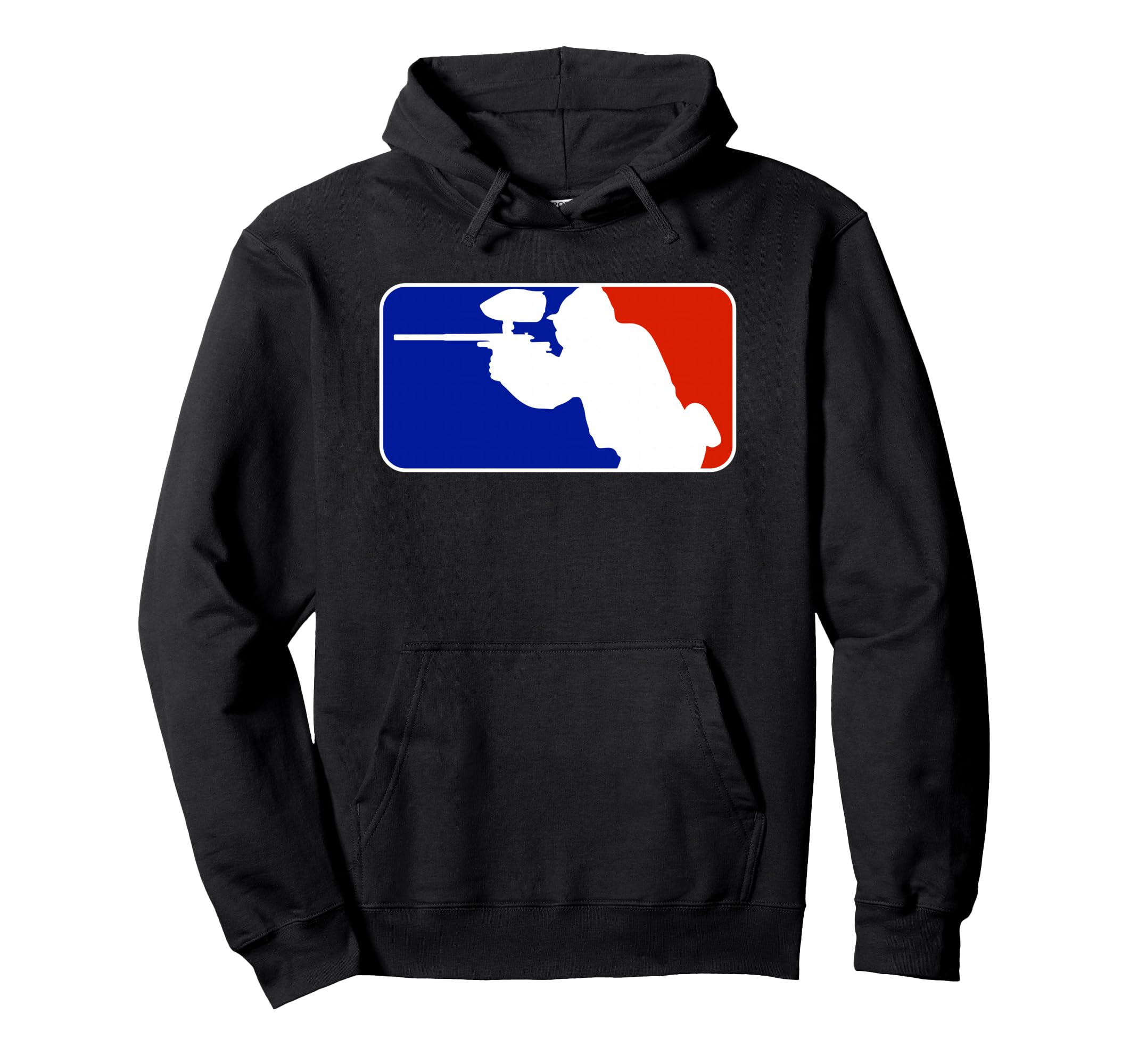 Paintball Tournament League Player Hoodie - Minimalist Print Men Women