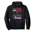 Manga Anime Waifu Just Who Loves Anime Hoodie - Trendy Graphic Men Women