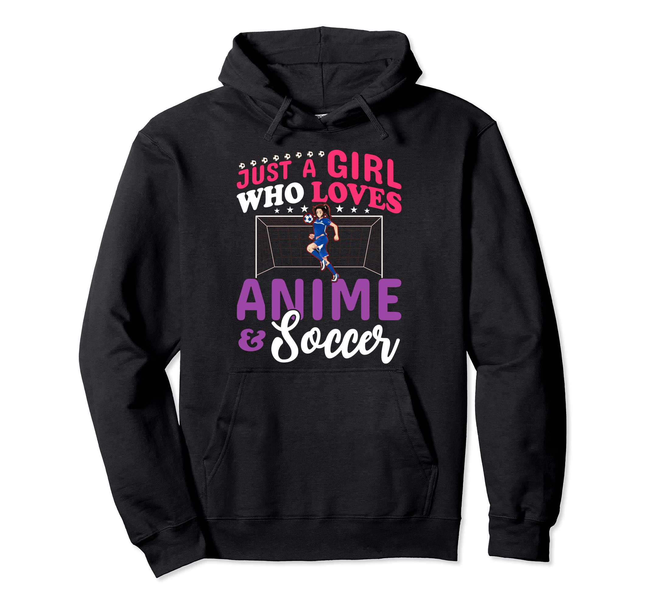 Manga Anime Waifu Just Who Loves Anime Hoodie - Trendy Graphic Men Women