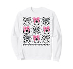 Coquette Soccer Bow Mom Soccer Mama Sweatshirt - Trendy Graphic Unisex