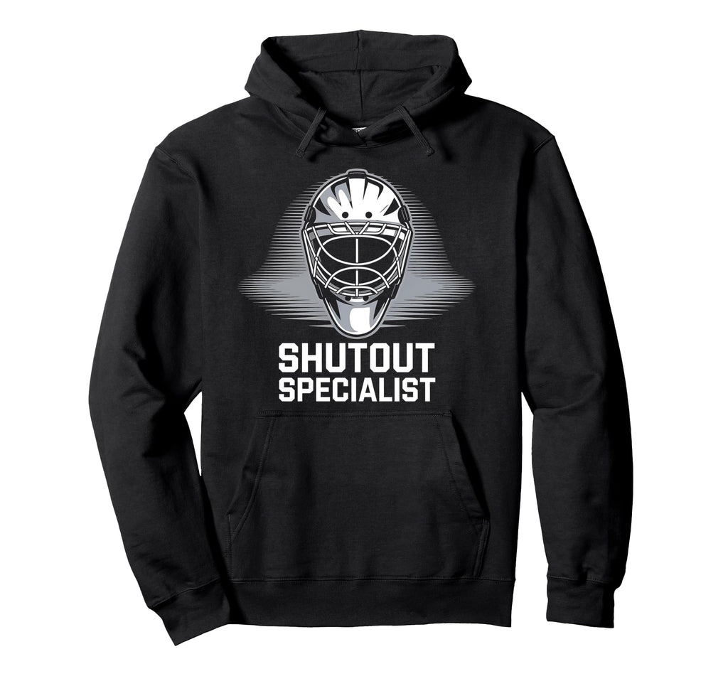 Hockey Player Shutout Penalty Box Hockey Hoodie - Novelty Apparel Unisex