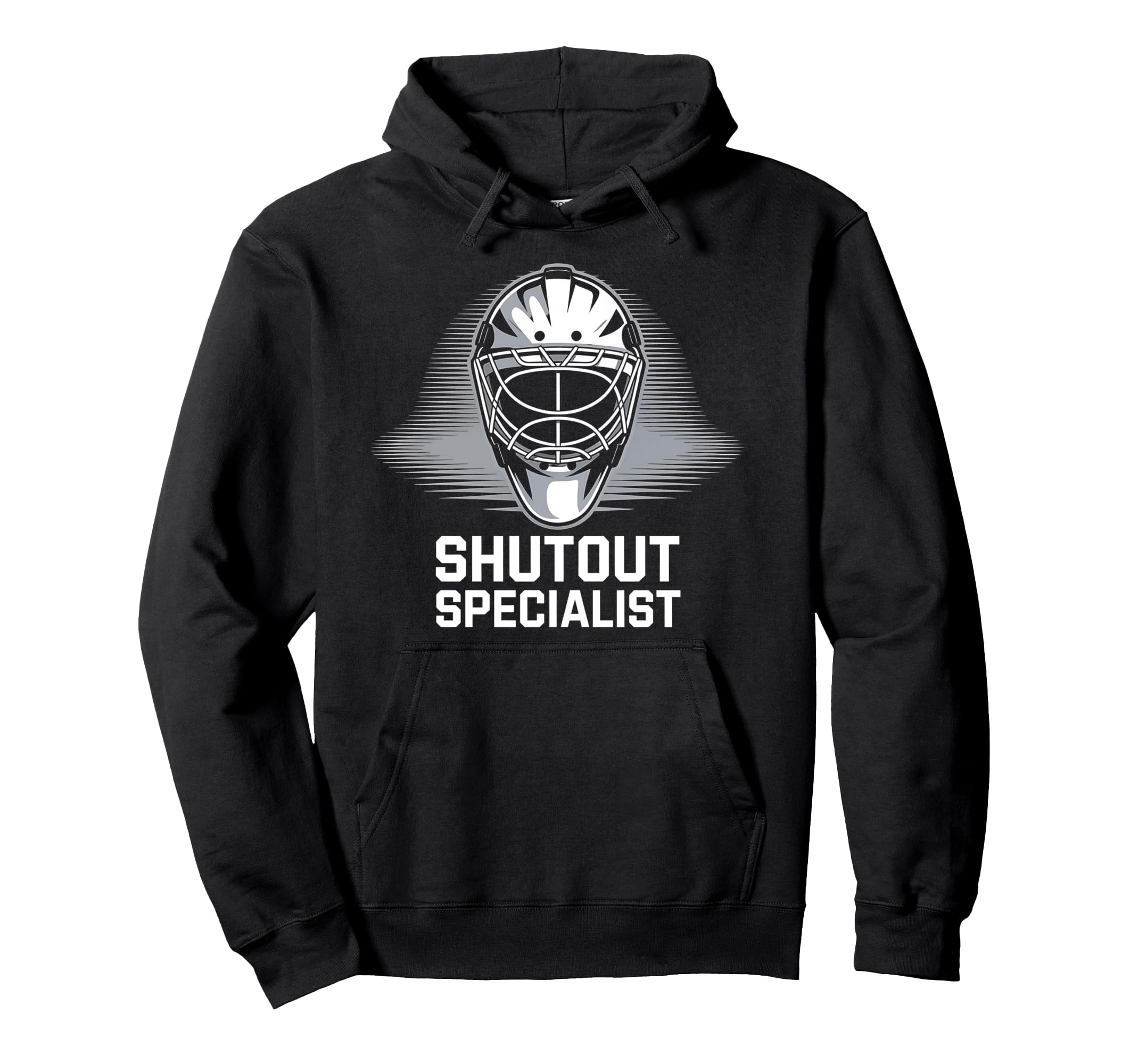 Hockey Player Shutout Penalty Box Hockey Hoodie - Novelty Apparel Unisex