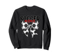 Soccer Mama Coquette Bow Proud Sweatshirt - Trendy Graphic for Adults