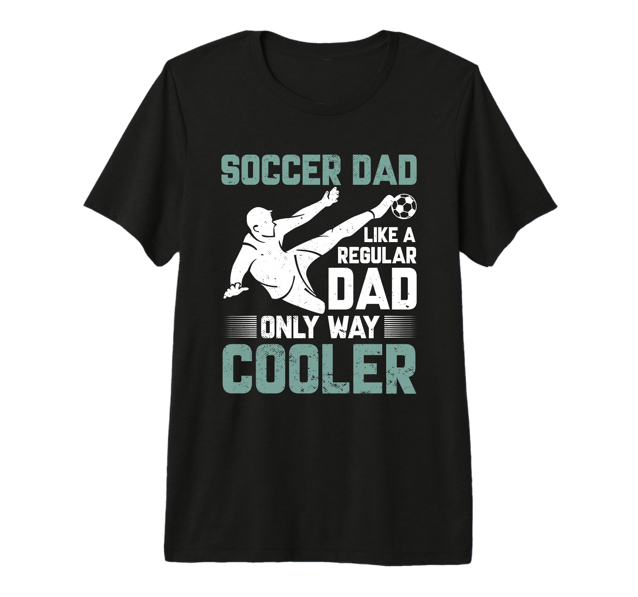 Coaching Soccer Dad Coach Soccer T-Shirt - Casual Everyday Wear for Adults