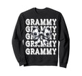 Coquette Soccer Grammy Matching Sweatshirt - Graphic Print for Adults