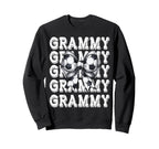 Coquette Soccer Grammy Matching Sweatshirt - Graphic Print for Adults