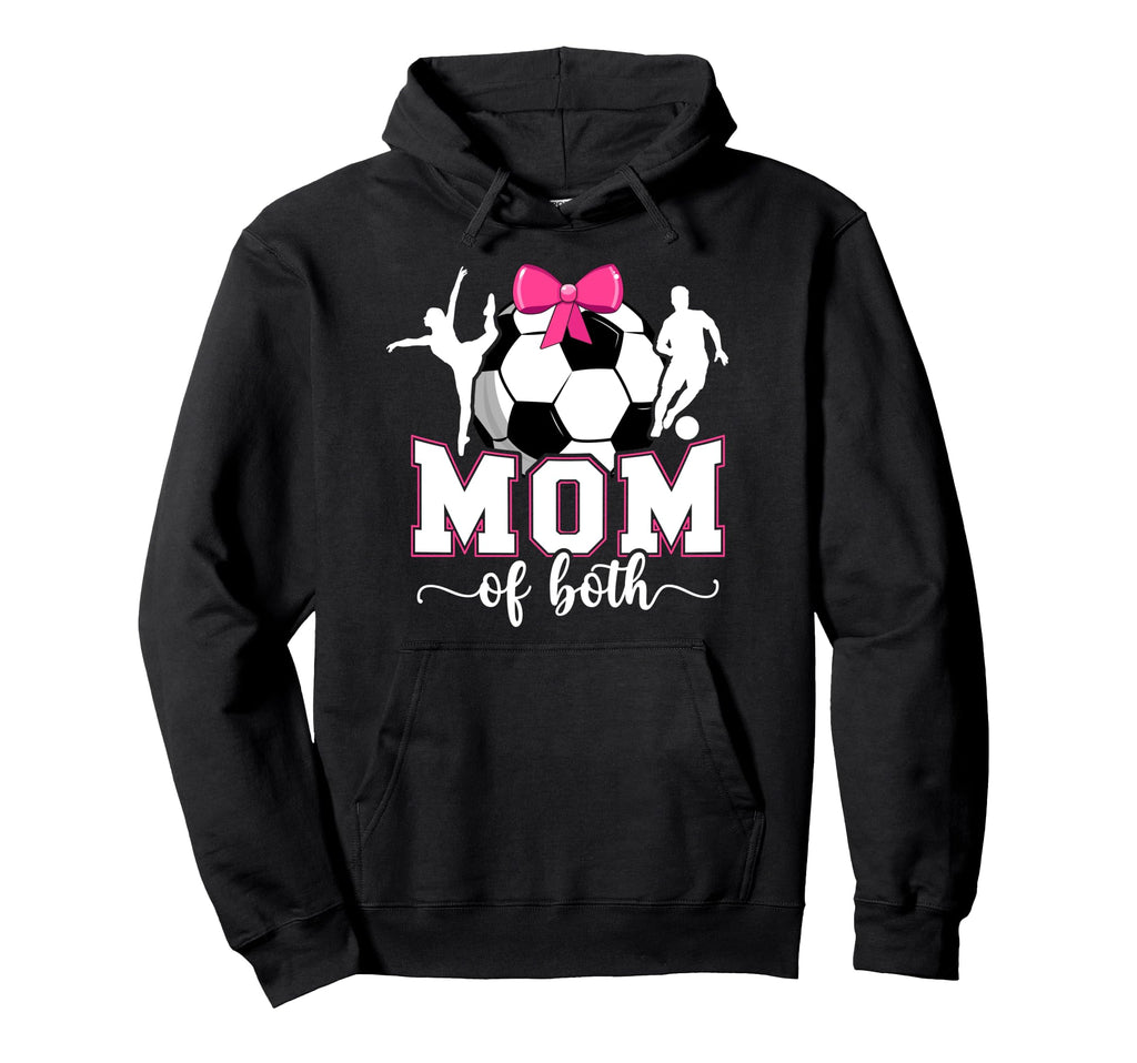 Mom Both Proud Soccer And Dance Mom Hoodie - Custom Art Print Unisex