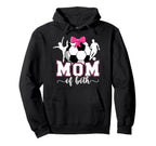 Mom Both Proud Soccer And Dance Mom Hoodie - Custom Art Print Unisex