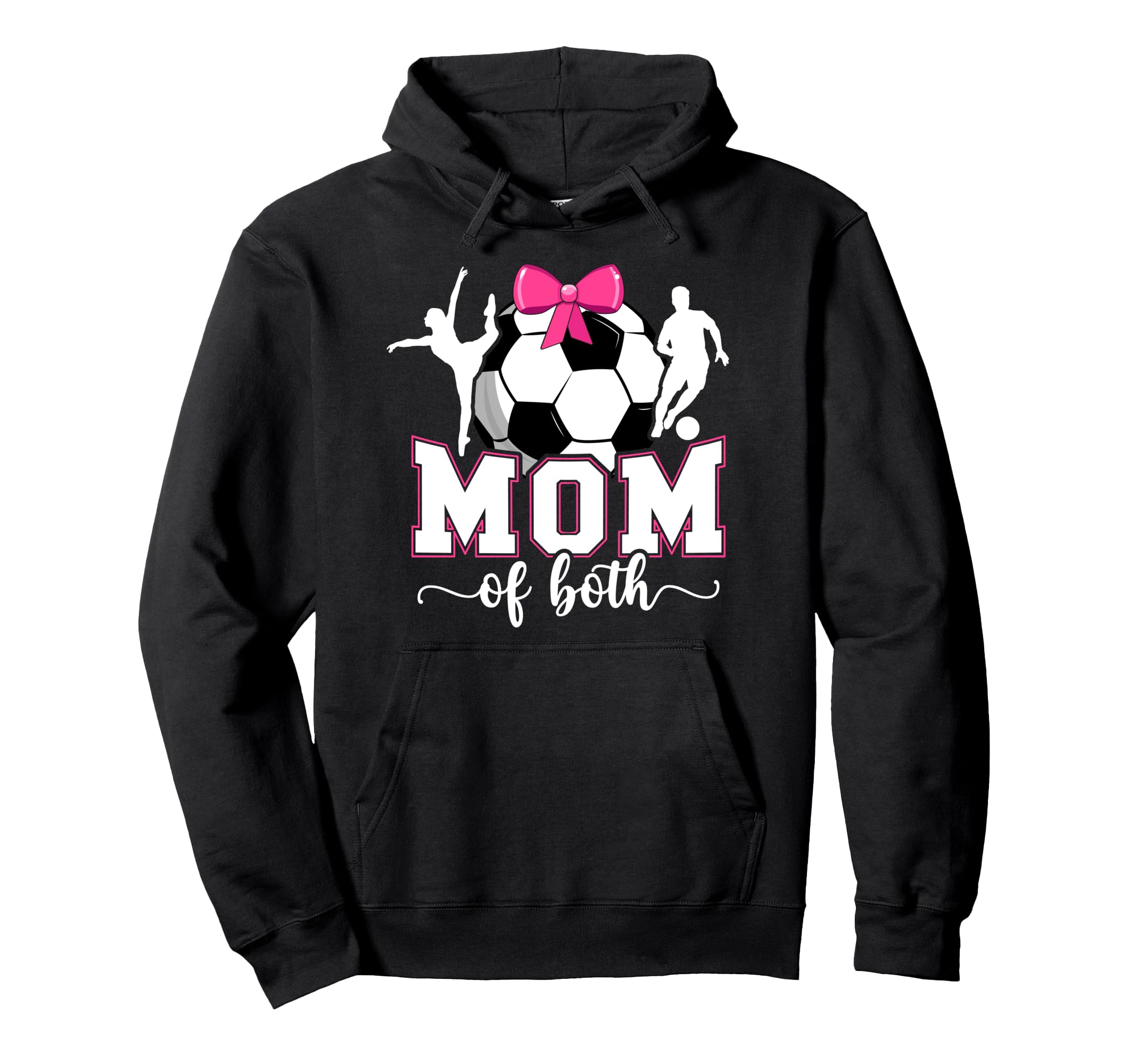 Mom Both Proud Soccer And Dance Mom Hoodie - Custom Art Print Unisex