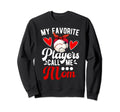 My Favorite Players Call Me Mom Sweatshirt - Graphic Print for Adults
