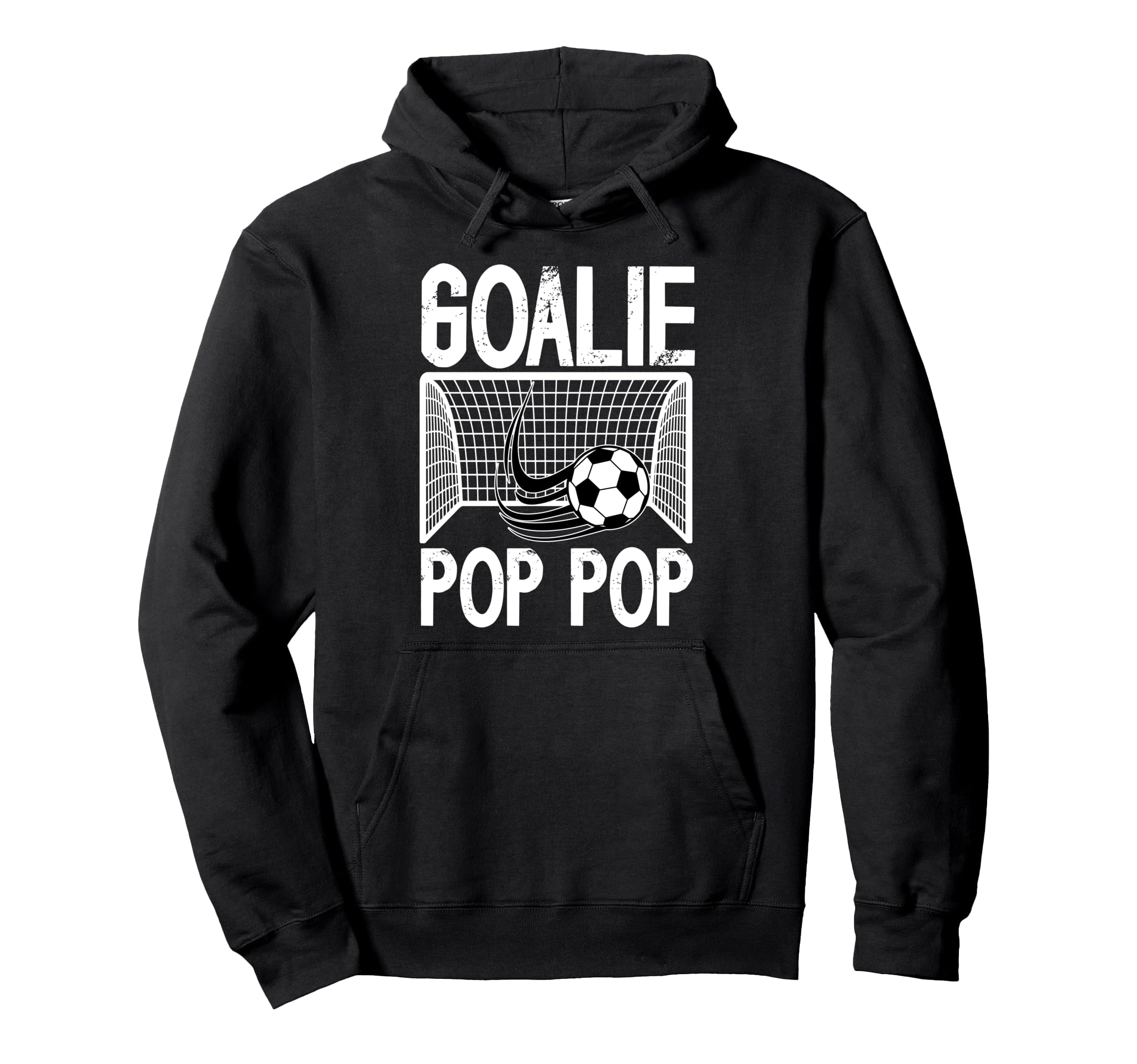 Soccer Goalie Pop Pop Soccer Keeper Hoodie - Novelty Apparel for Adults