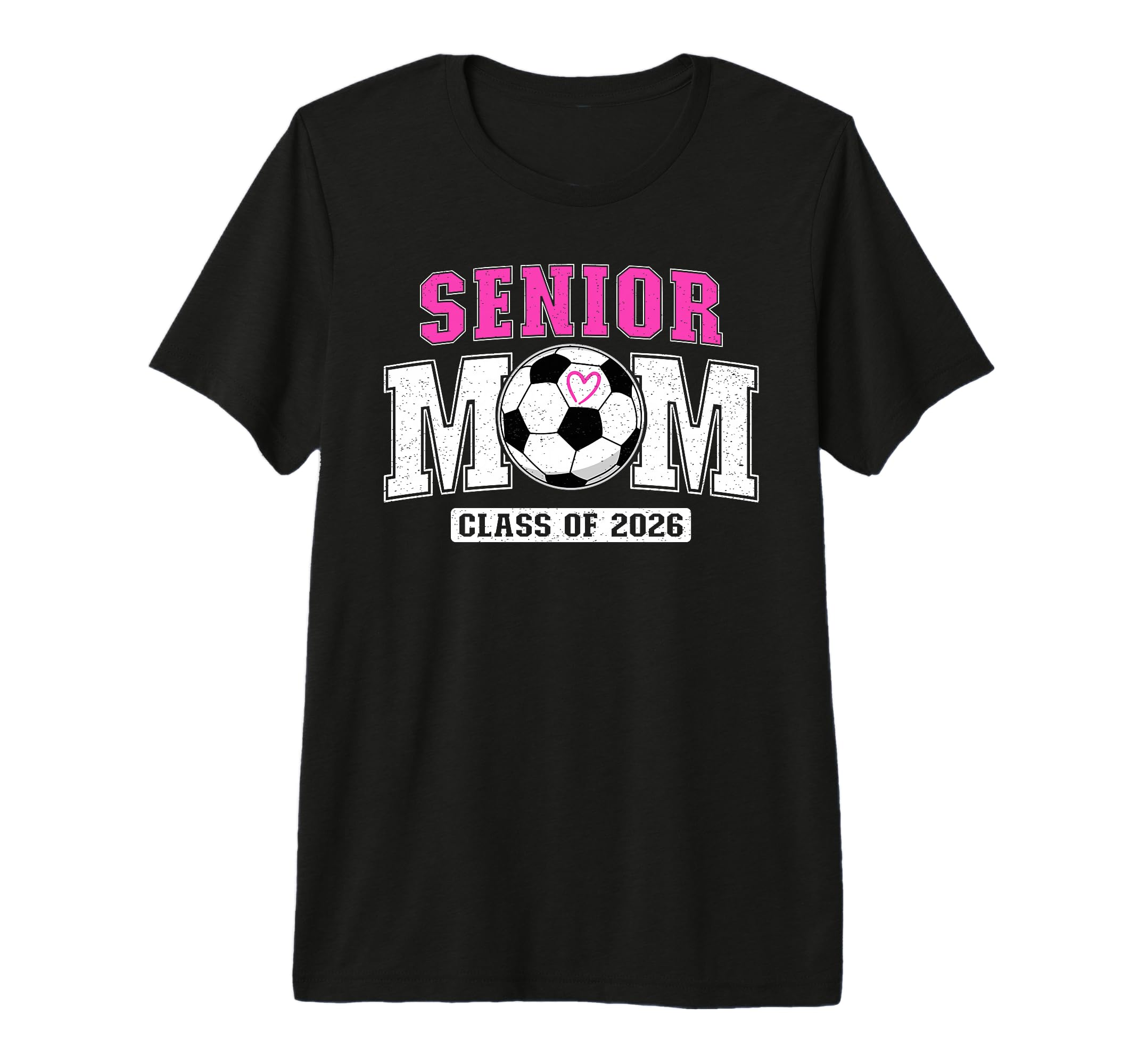 Soccer Senior Mom Class 2026 Soccer Senior T-Shirt - Graphic Print Unisex
