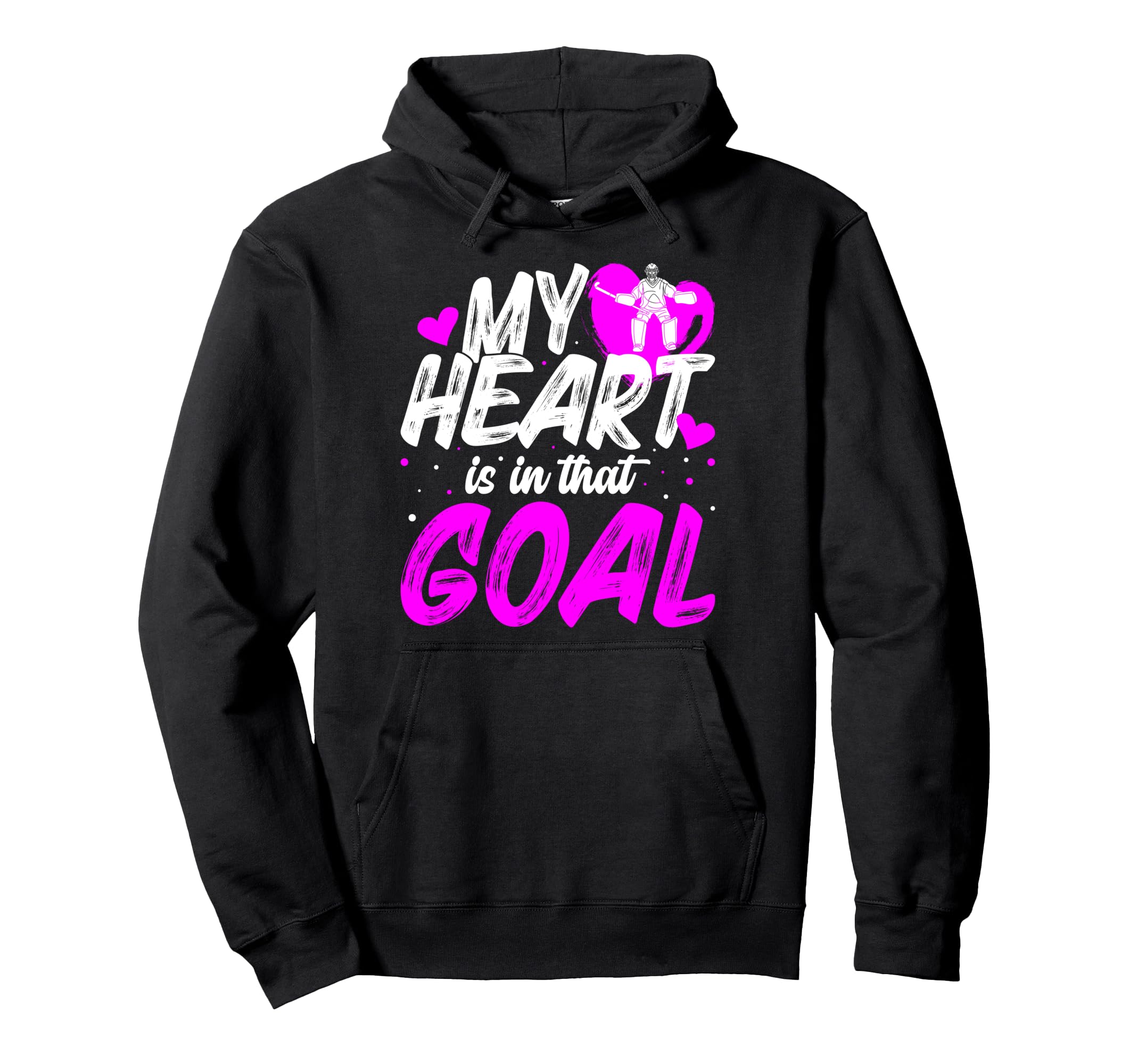 Field Hockey Goalkeeper Grandma Field Hoodie - Novelty Apparel Unisex