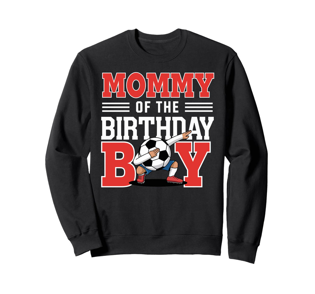 Mommy Birthday Soccer Dab Mom Sweatshirt - Aesthetic Graphic Men Women
