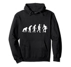 Soccer Player Dribble Hoodie - Minimalist Print for Adults