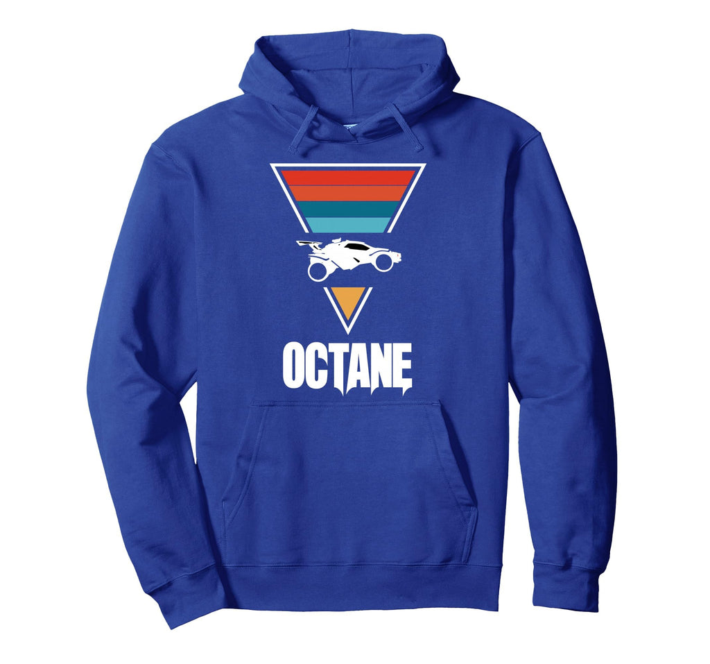 Octane Rocket Soccer Sunset Distressed Hoodie - Minimalist Print Unisex