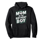 Soccer Birthday Mom Soccer Fans Hoodie - Fun Novelty Design Men Women