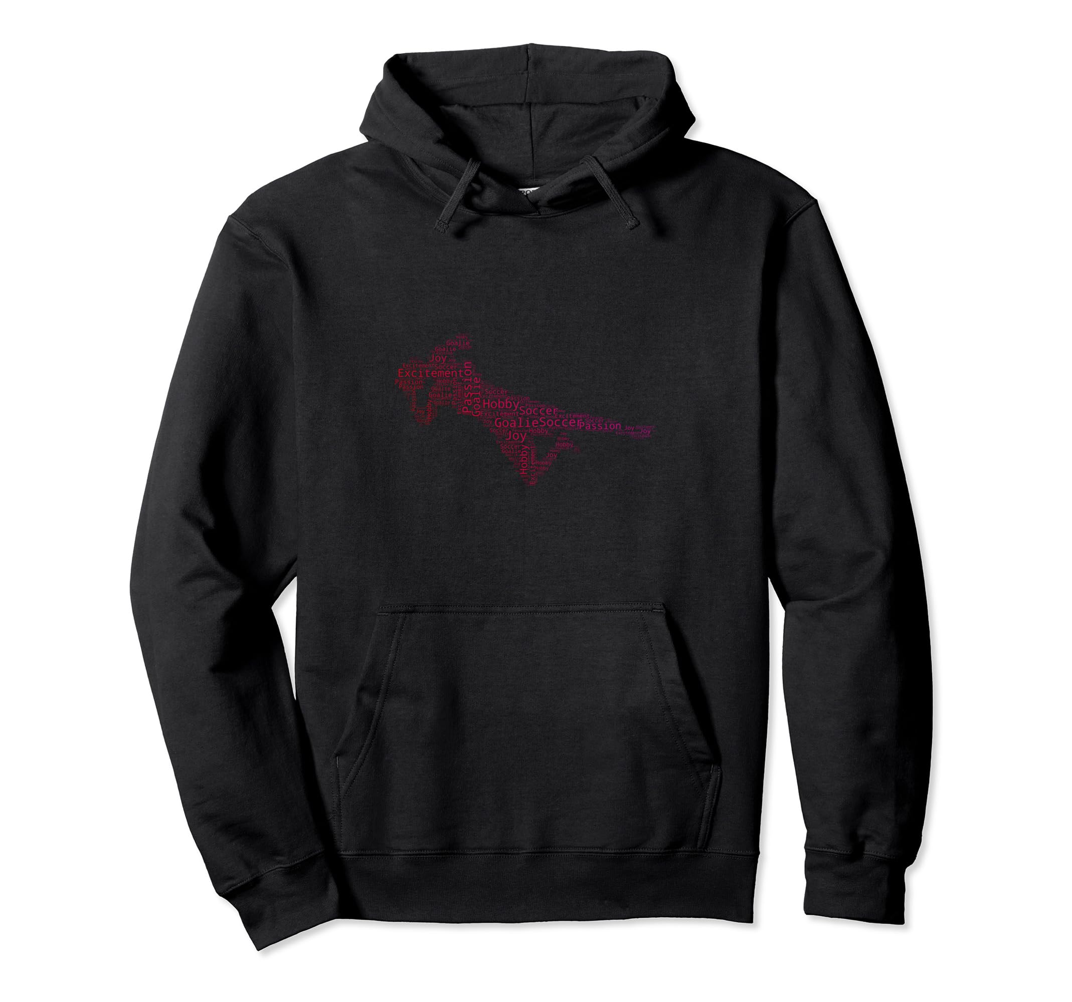 Footballer Goalkeeper Football Player Hoodie - Minimalist Print Men Women