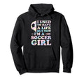 I Used To Have Life But Now Im Soccer Hoodie - Custom Art Print for Adults
