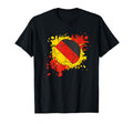 Soccer Ball Flag Germany T-Shirt - Trendy Graphic Unisex