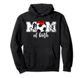Mom Both Proud Soccer And Dance Mom Hoodie - Casual Everyday Wear Men Women