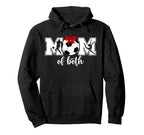 Mom Both Proud Soccer And Dance Mom Hoodie - Casual Everyday Wear Men Women