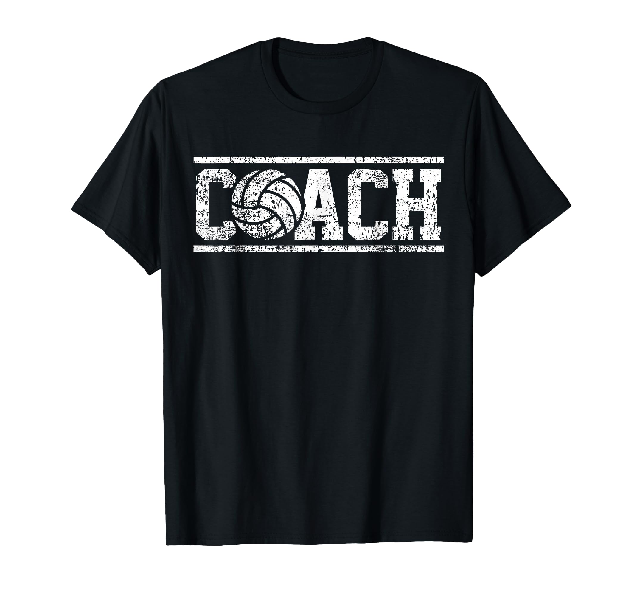Coach Volleyball Team College Volleyball T-Shirt - Minimalist Print Unisex