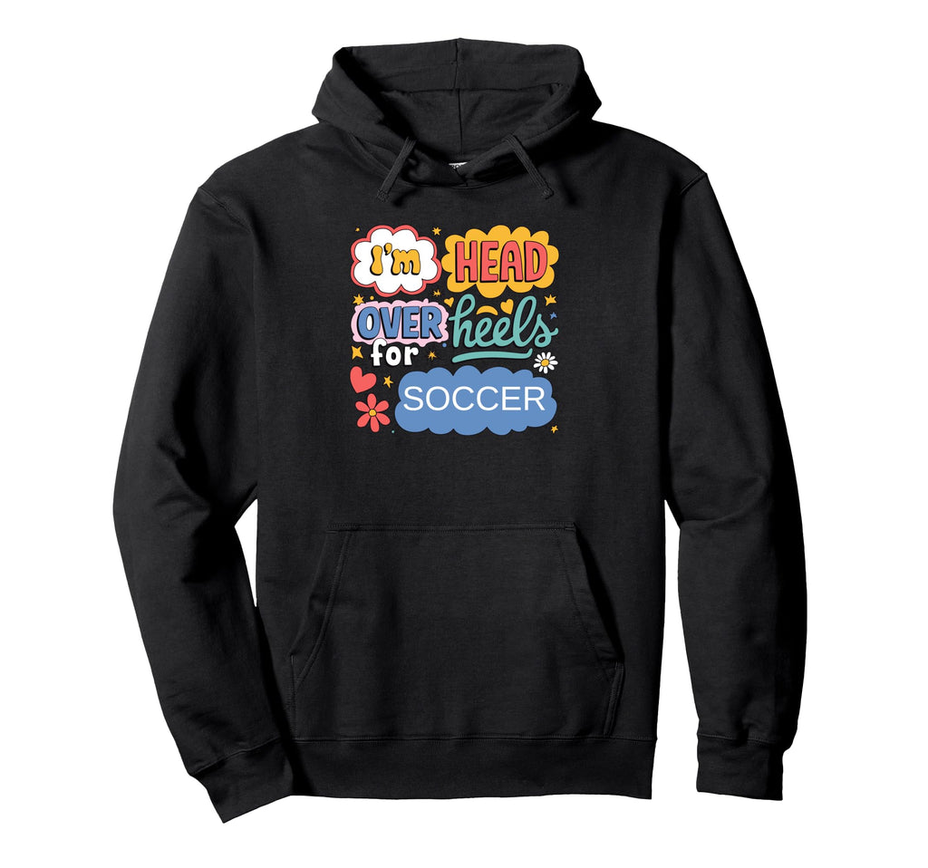 Funny Soccer Aesthetic Lover Pop Art Hoodie - Unique Graphic Men Women