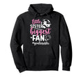 Little Sister Soccer Goalie Sister Soccer Hoodie - Unique Graphic Unisex