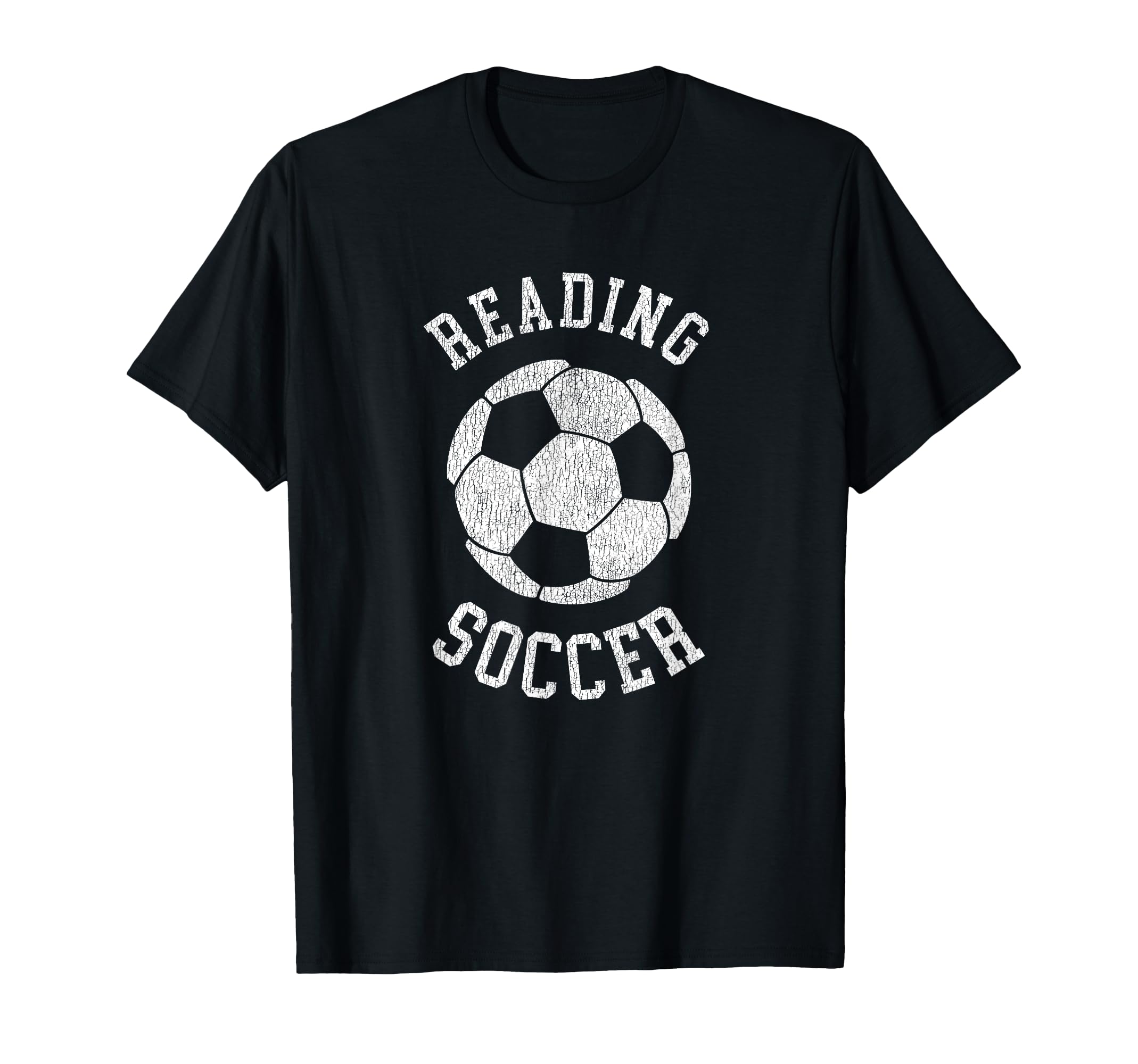 Reading Soccer Distressed 90S T-Shirt - Streetwear Style Men Women