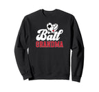 Ball Grandma Heart Soccer Volleyball Sweatshirt - Unique Graphic Men Women