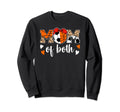 Mom Both Leopard Basketball Soccer Mom Sweatshirt - Unique Graphic Unisex