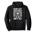 Good Ice Hockey Goalie Ice Hockey Hoodie - Custom Art Print Men Women
