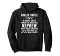 Hockey Goalie Uncle Hockey Keeper Uncle Hoodie - Trendy Graphic Unisex