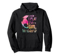 I Know I Play Like Soccer Hoodie - Fun Novelty Design for Adults