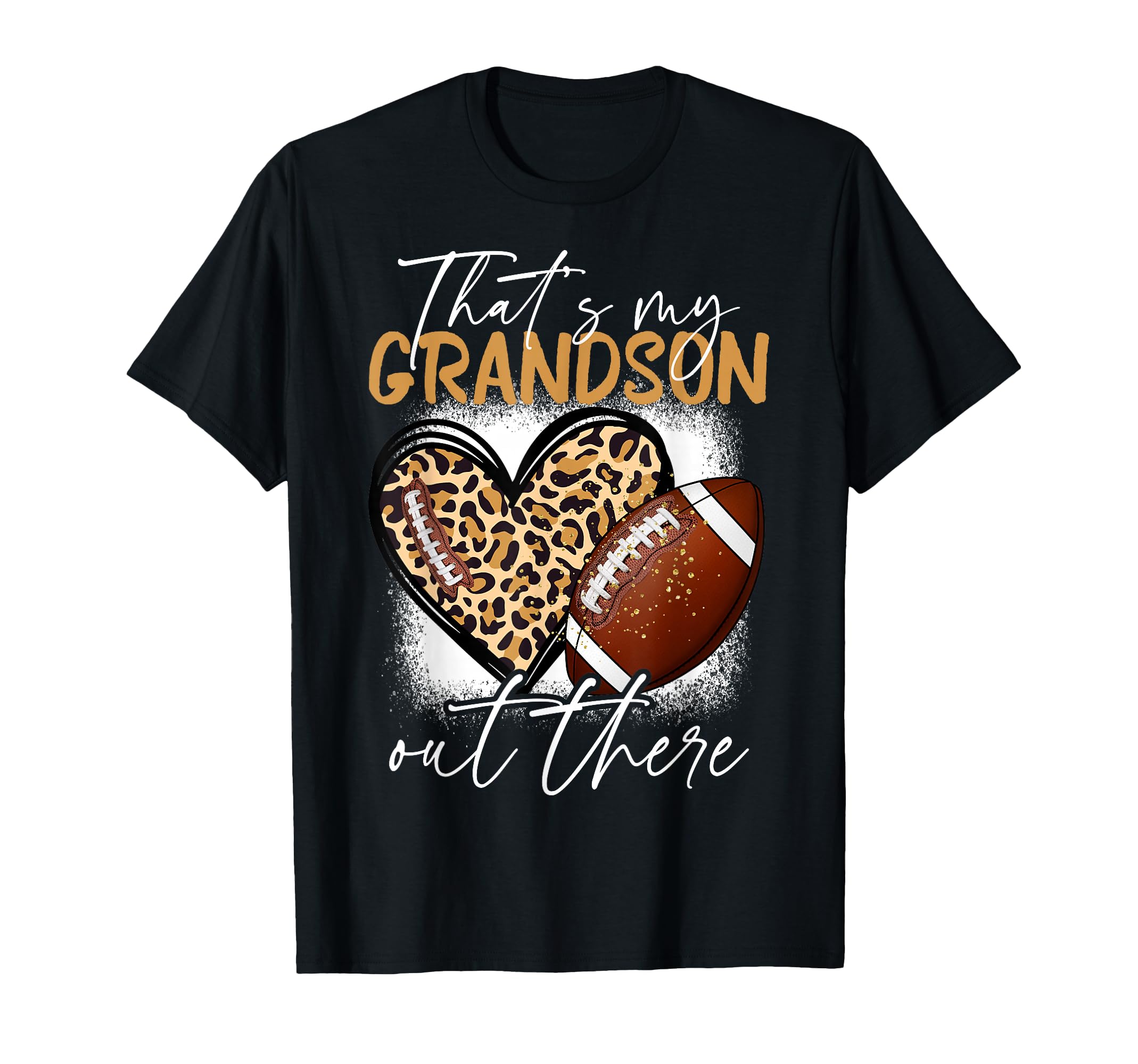 Womens Thats My Grandson Out T-Shirt - Casual Everyday Wear Men Women