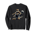 Cheetah Power Soccer Fast Moves And Sweatshirt - Unique Graphic Unisex