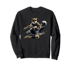 Cheetah Power Soccer Fast Moves And Sweatshirt - Unique Graphic Unisex