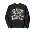 Play Heart Win Skill Patriotic Soccer Sweatshirt - Aesthetic Graphic Unisex