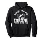 Soccer Goalie Pop Pop Definition Soccer Hoodie - Unique Graphic Unisex