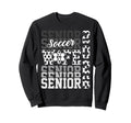 2026 Soccer Senior Wife Graduation Sweatshirt - Trendy Graphic for Adults