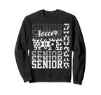 2026 Soccer Senior Wife Graduation Sweatshirt - Trendy Graphic for Adults