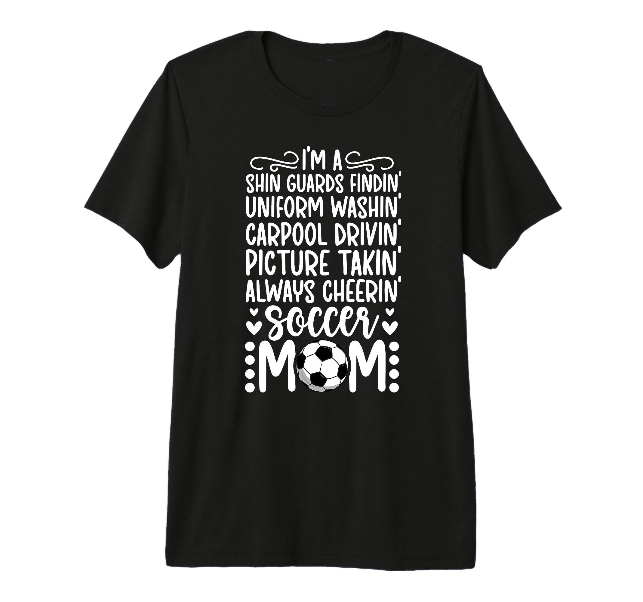 Im Soccer Mom Soccer Player Mama T-Shirt - Streetwear Style for Adults