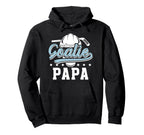 Ice Hockey Goalie Papa Ice Hockey Hoodie - Custom Art Print Men Women