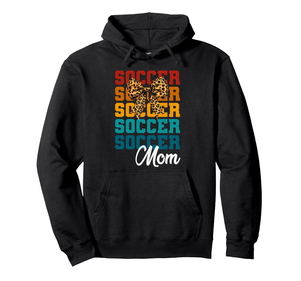 Coquette Bow Soccer Mom Soccer Lovers Hoodie - Aesthetic Graphic Men Women