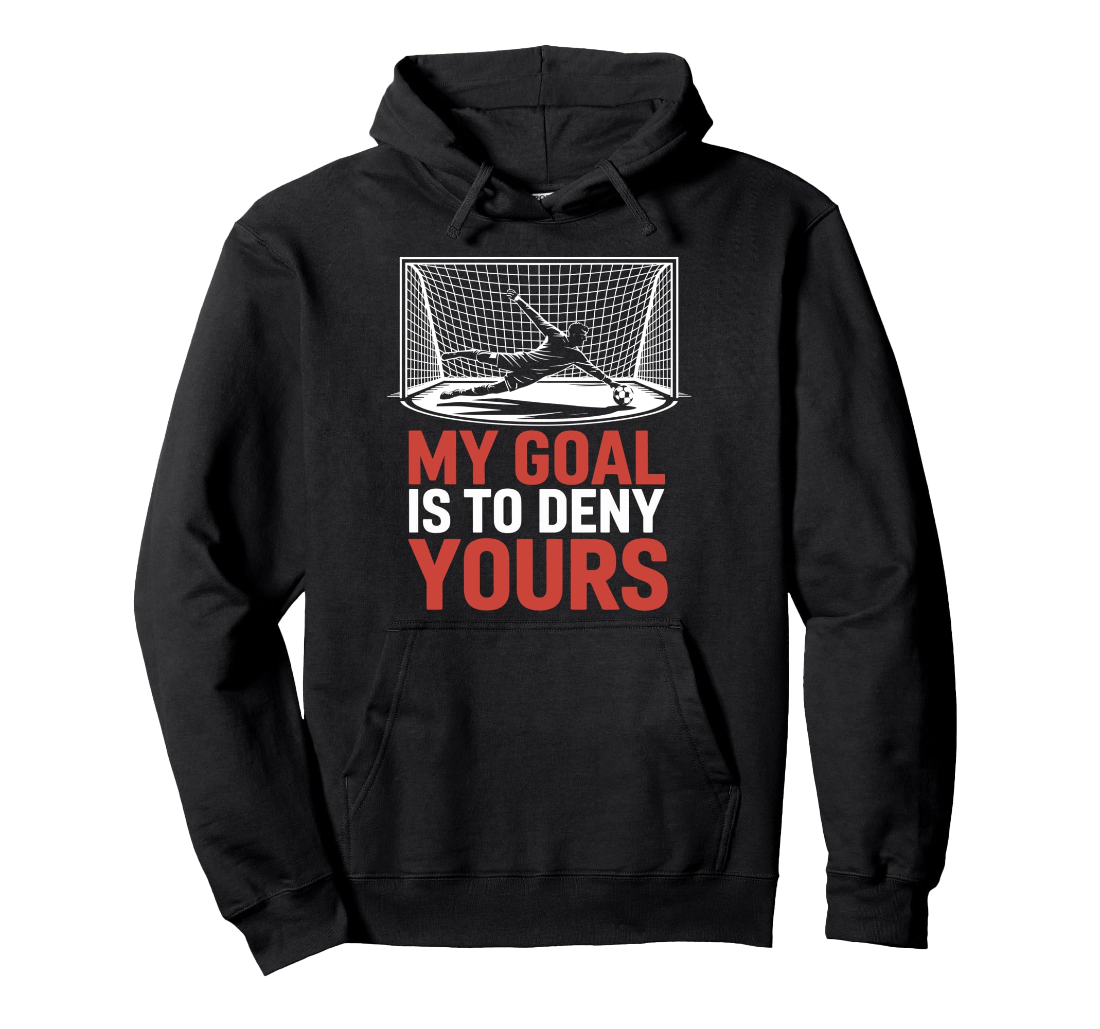 Coach Soccer Player Designs Goal Hoodie - Custom Art Print Men Women