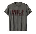 Milf I Love Foosball Table Soccer T-Shirt - Casual Everyday Wear Unisex