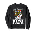 My Favorite Soccer Player Calls Me Sweatshirt - Minimalist Print Unisex
