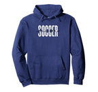 Soccer Mom Script And Block Hoodie - Novelty Apparel Unisex